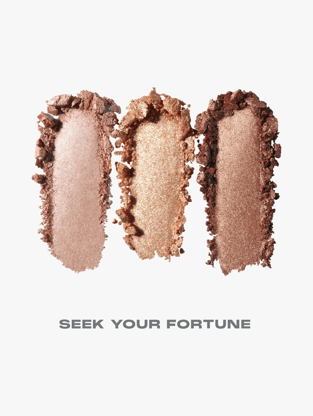 Swatch Morphe Seek Your Fortune Eyeshadow Trio