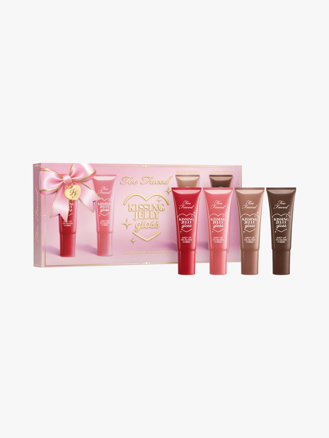 Hero Too Faced Kissing Jelly Lip Oil Gloss Set