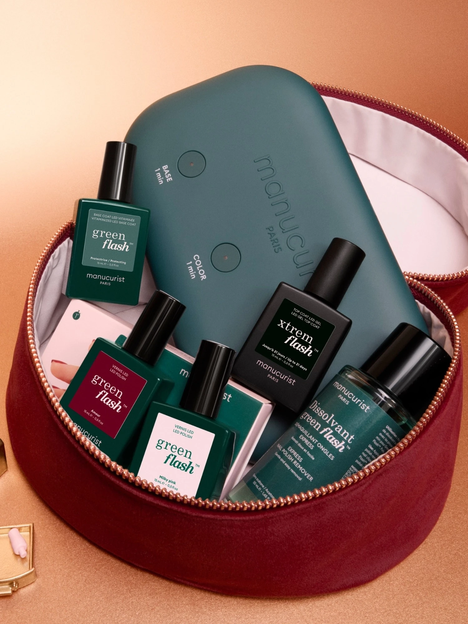 Alternative Image Manucurist Xtrem Flash Long Lasting Gel Vanity Set