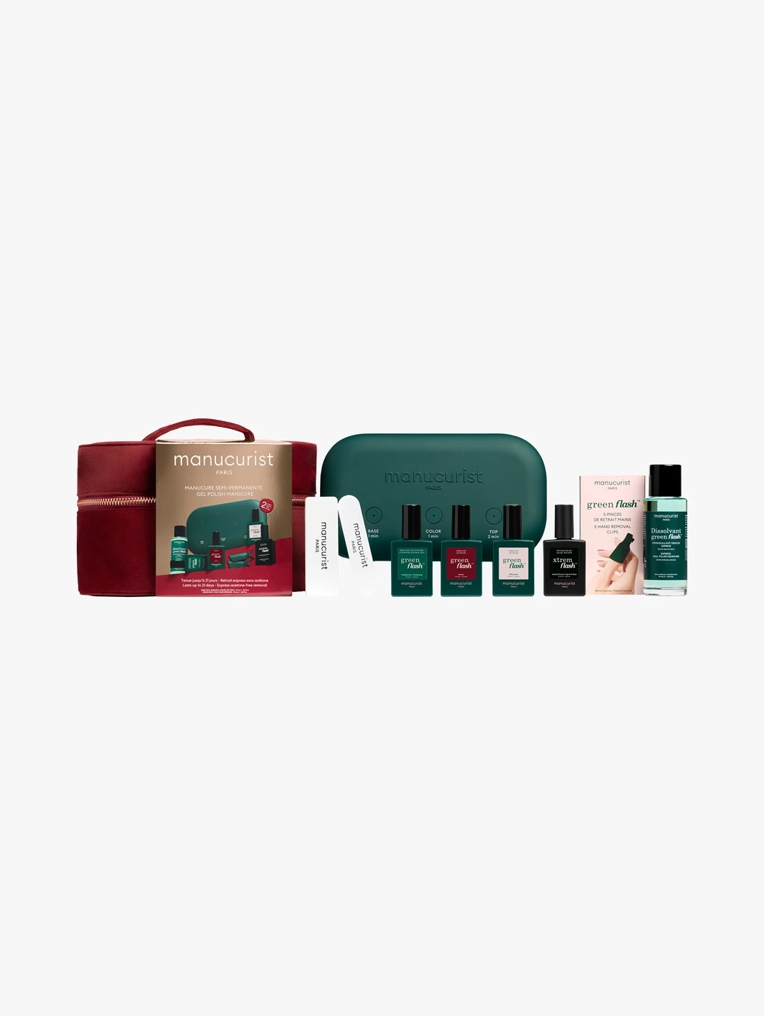 Hero Manucurist Xtrem Flash Long Lasting Gel Vanity Set