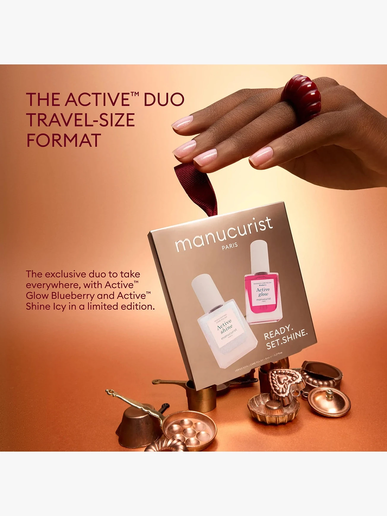 Alternative Image Manucurist Active Treatment Nail Polish Ornament