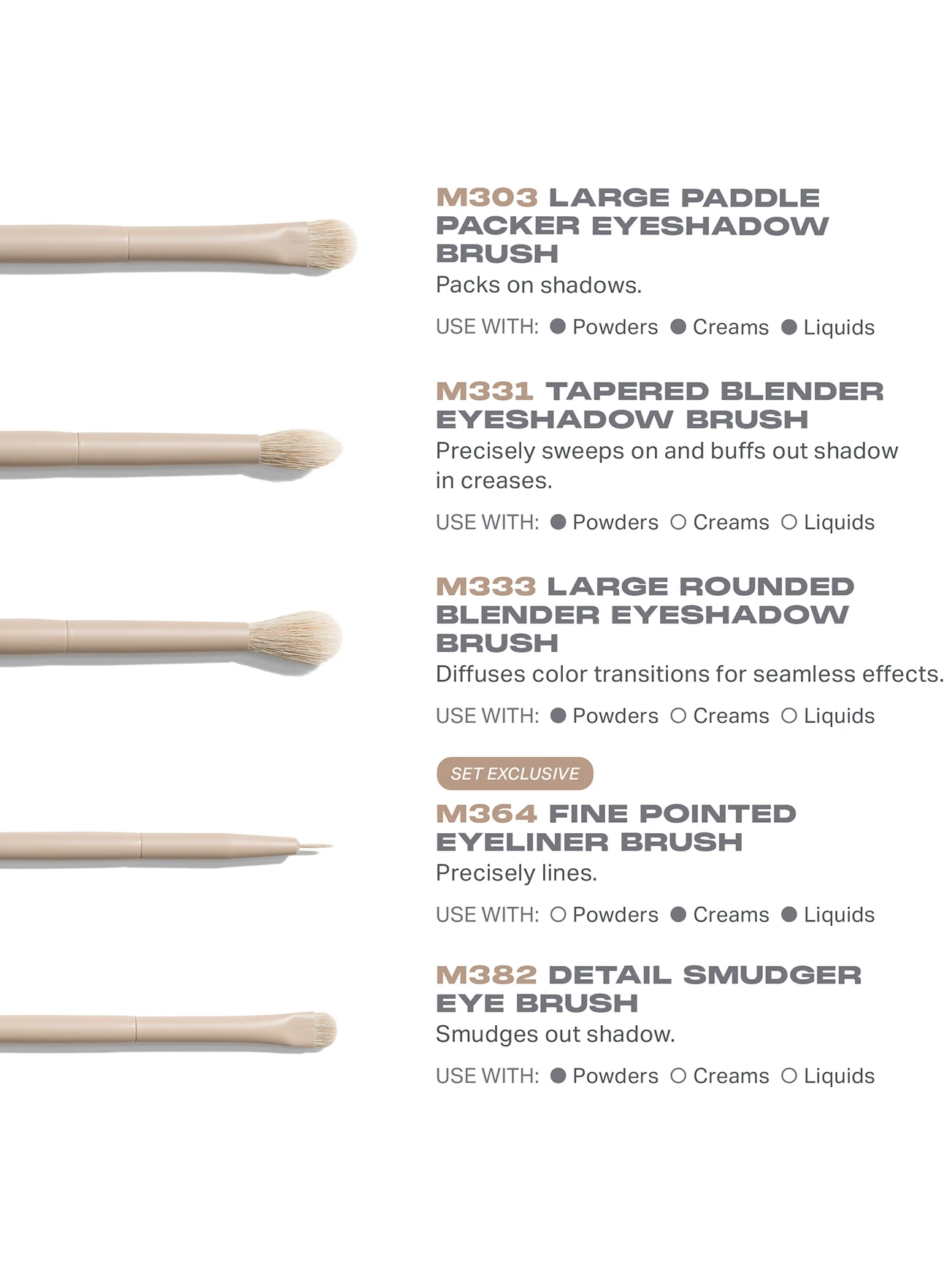 Alternative Image Morphe Custom Blends12 Piece Face Eye Brush Set