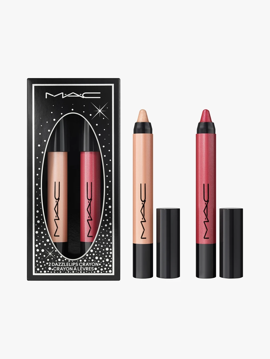 Hero M· A· C Cosmetics Decadent Dazzlelips Crayon Duo