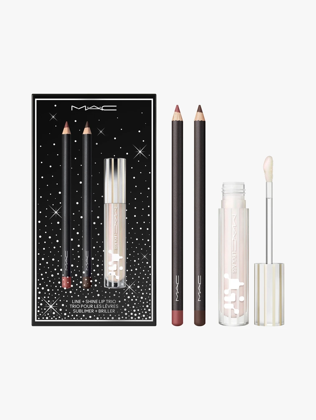 Hero M· A· C Cosmetics Line+ Shine Lip Trio