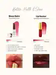 Alternative Image VIOLETT E_ FR Bouche Duo Bêtise Edition Bisou Balm& Lip Nectar Gift Set