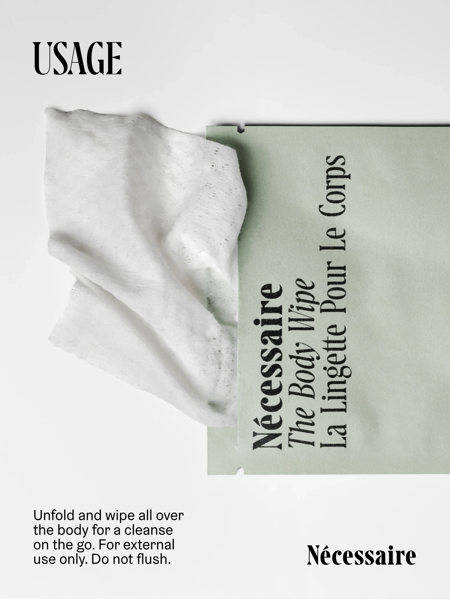 Alternative Image NECESSAIRE The Body Wipe Eucalyptus