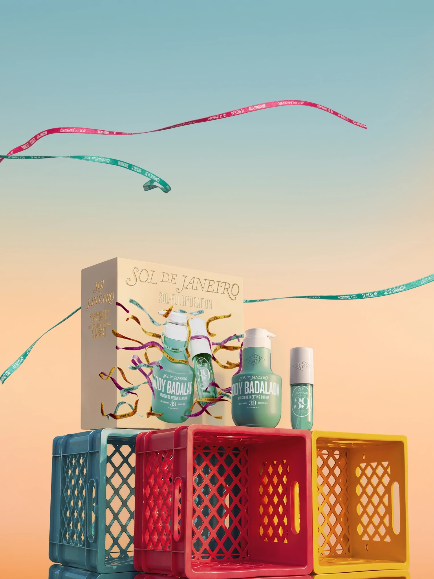 Alternative Image Solde Janeiro Sol Ful Hydration Nourishing Body Lotion Perfume Mist Set