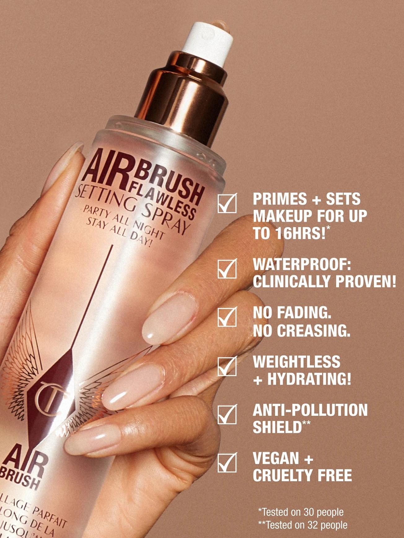 Alternative Image Charlotte Tilbury Flawless Mini Setting Spray Kit