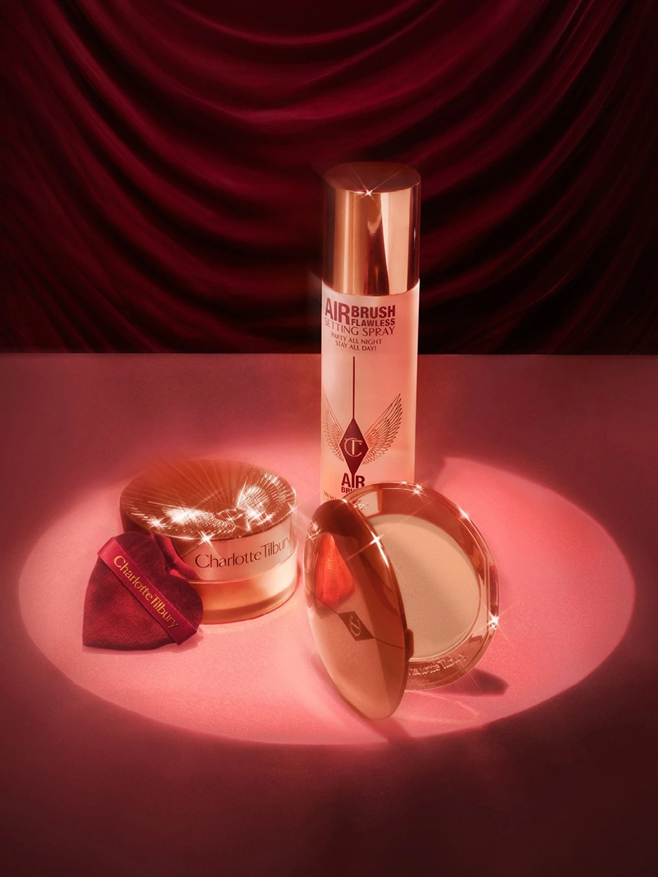 Alternative Image Charlotte Tilbury Flawless Mini Setting Spray Kit