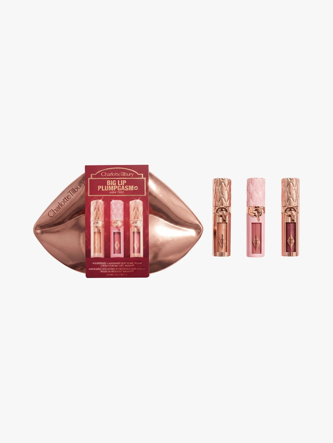 Hero Charlotte Tilbury Big Lip Plumpgasm Mini Trio