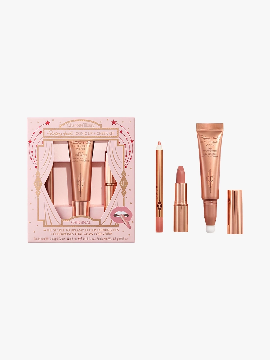 Hero Charlotte Tilbury Pillow Talk Iconic Lip+ Cheek Kit