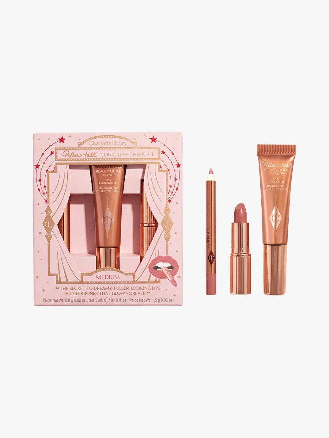 Hero Charlotte Tilbury Pillow Talk Iconic Lip+ Cheek Kit