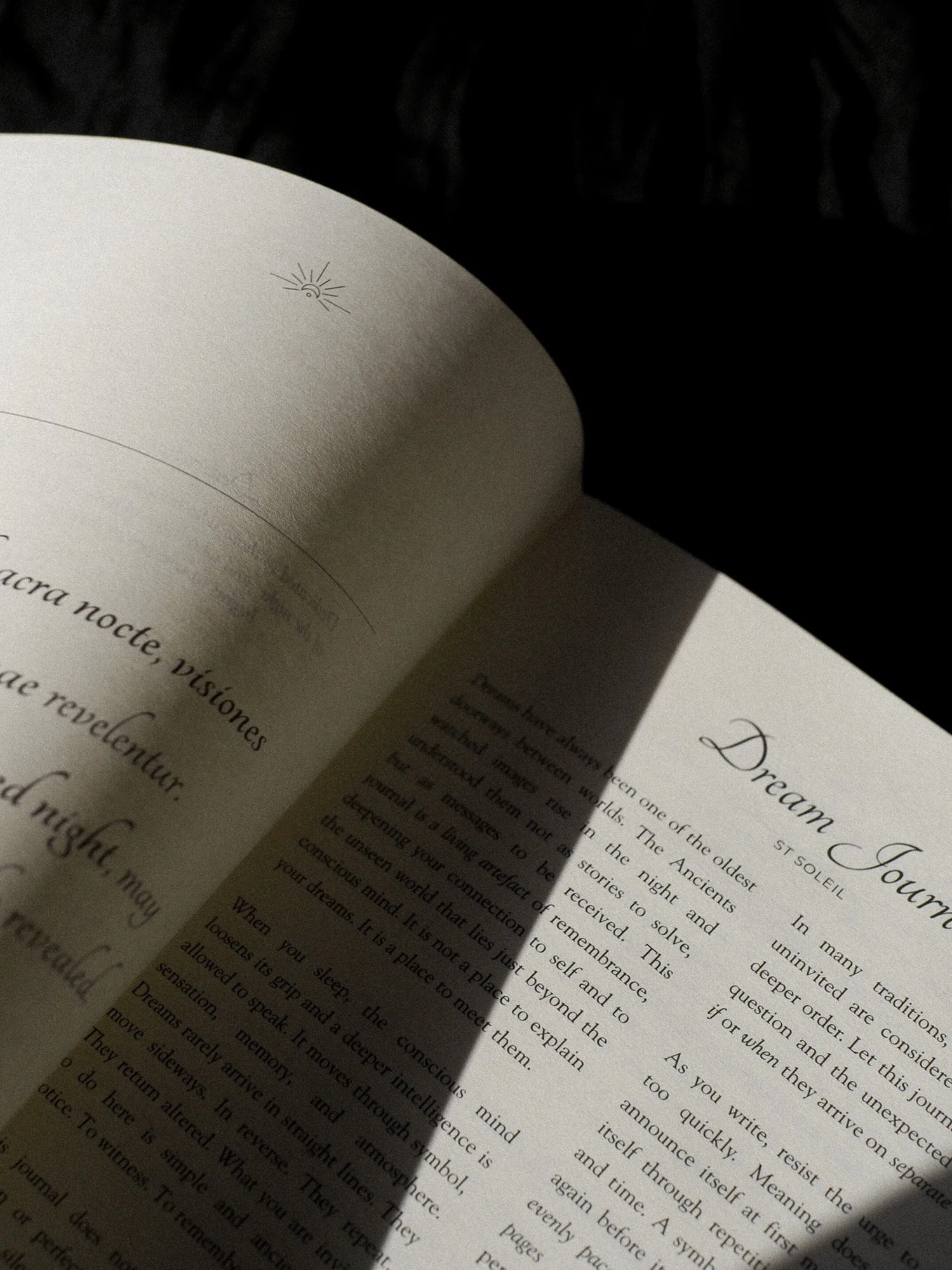 Alternative Image St Soleil Sacred Dream Journal Editionii