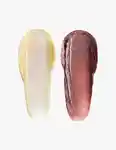 Swatch MECCAMAX Lunar Lips Pout Pop Sheer Shimmer Lipstick Duo