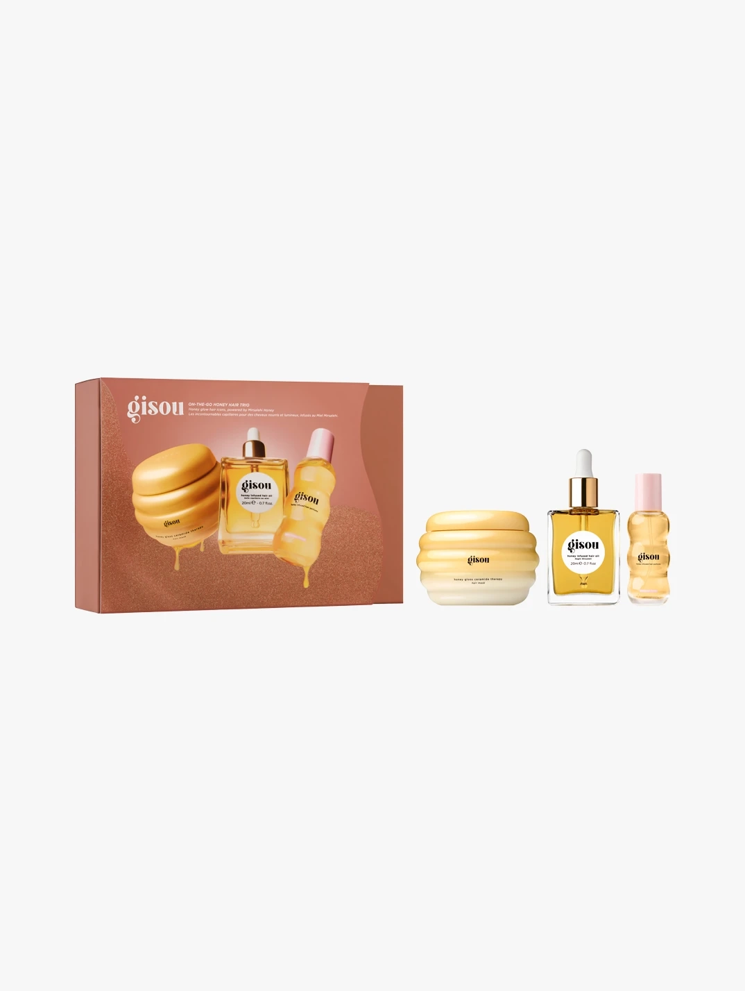 Hero Gisou On The Go Honey Hair Trio
