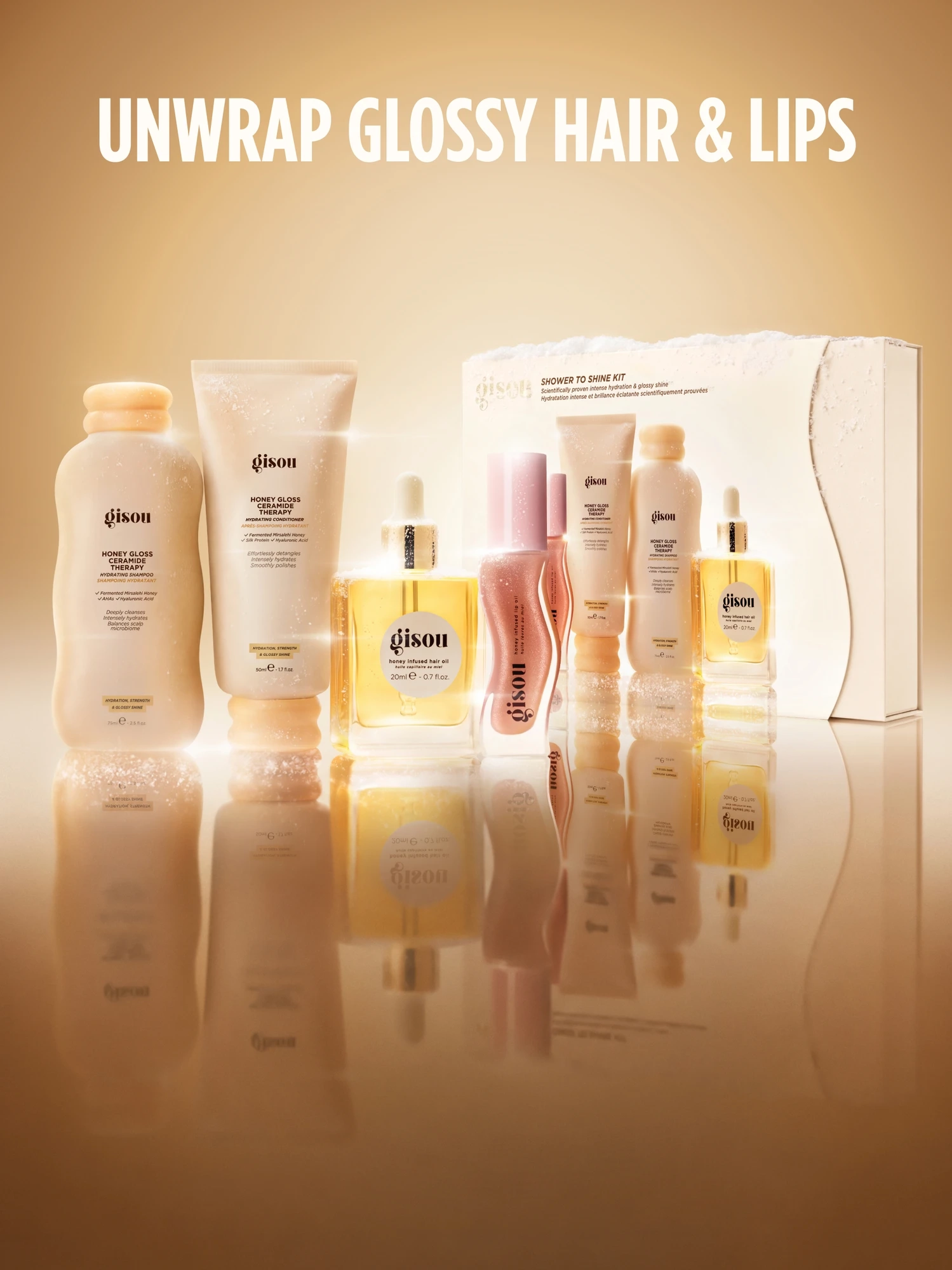 Alternative Image Gisou Gisou Shower To Shine Kit