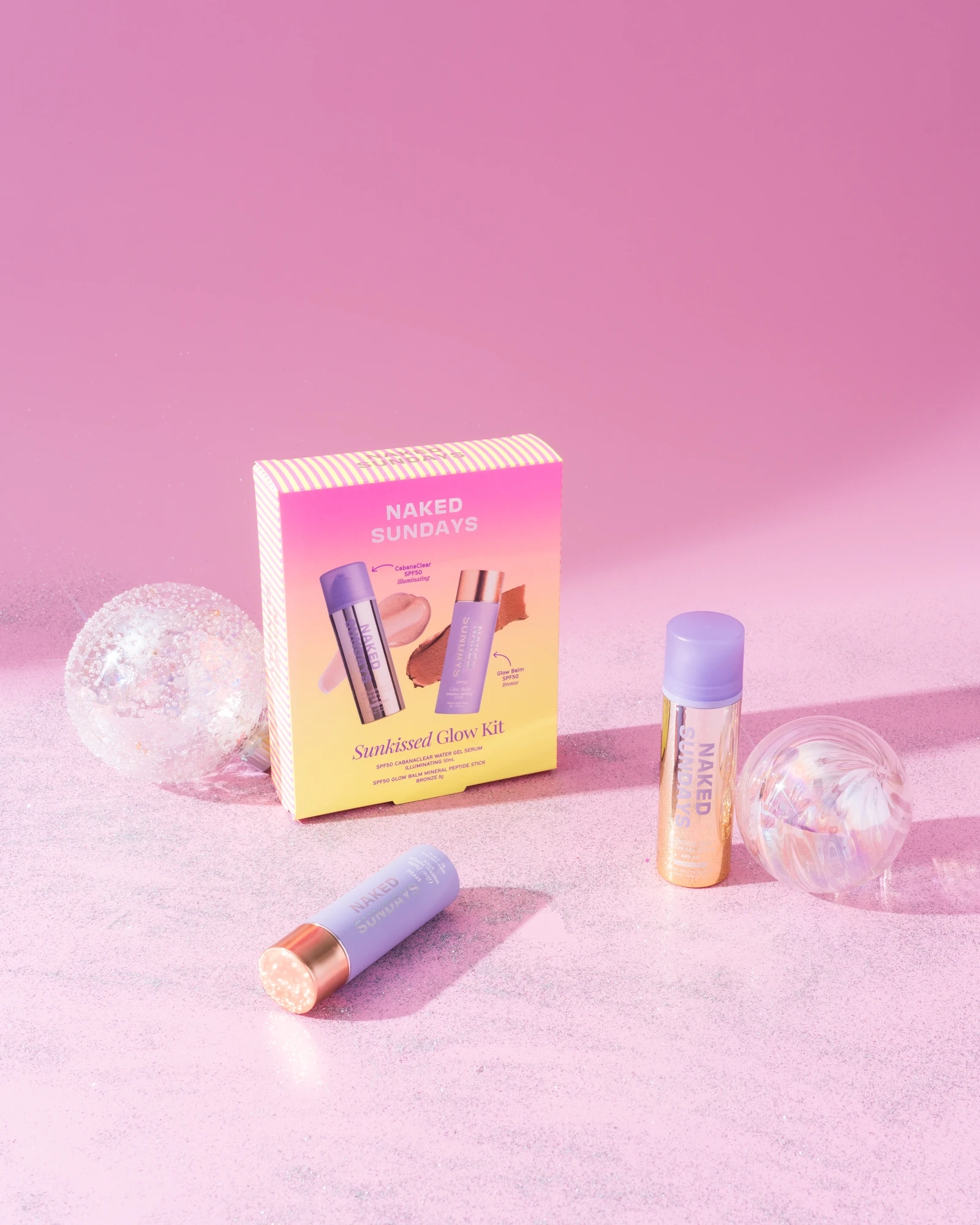 Alternative Image NAKEDSUNDAYS Sunkissed Glow Kit