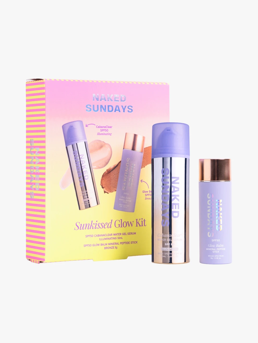 Hero NAKEDSUNDAYS Sunkissed Glow Kit
