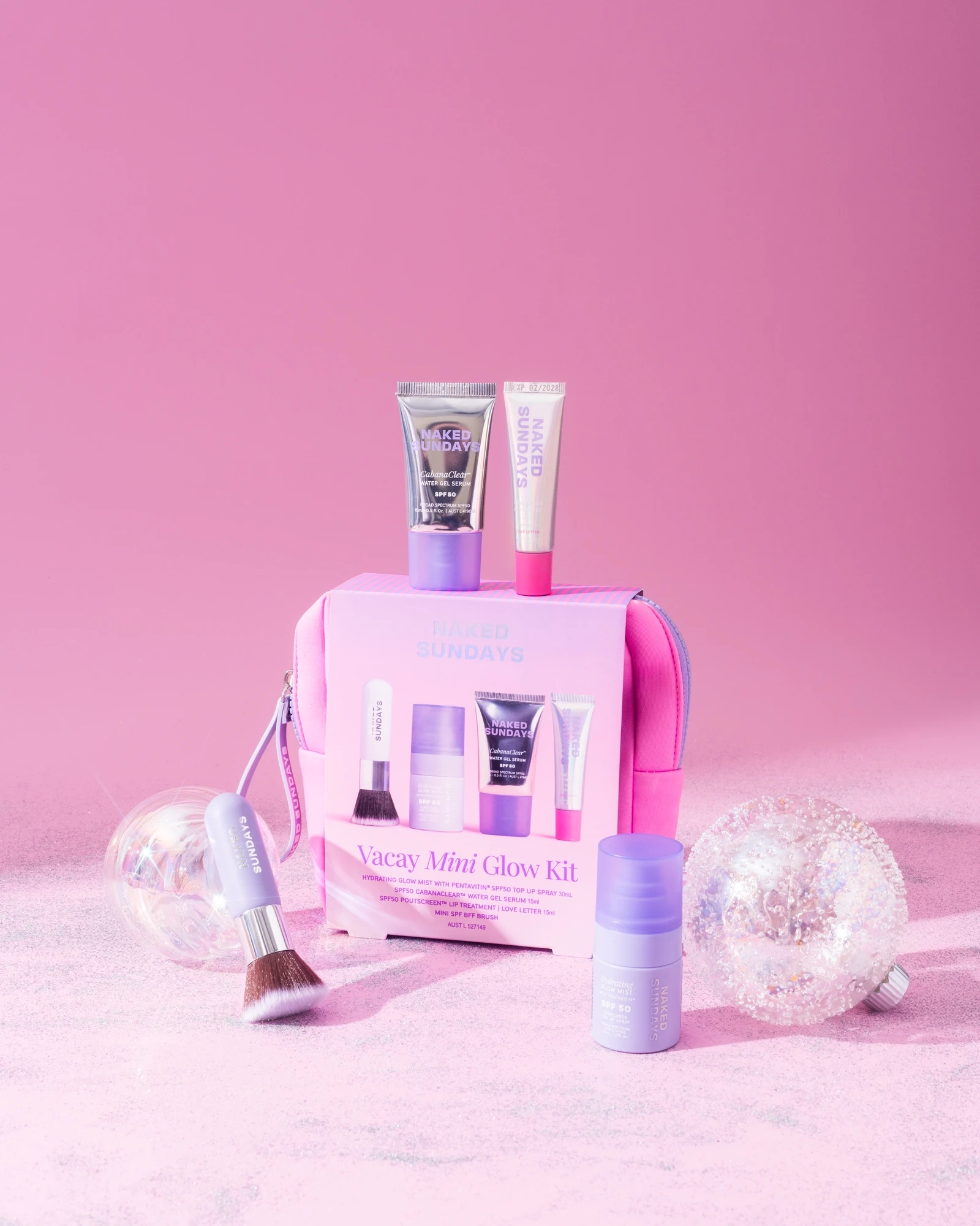 Alternative Image NAKEDSUNDAYS Vacay Glow Minis Kit