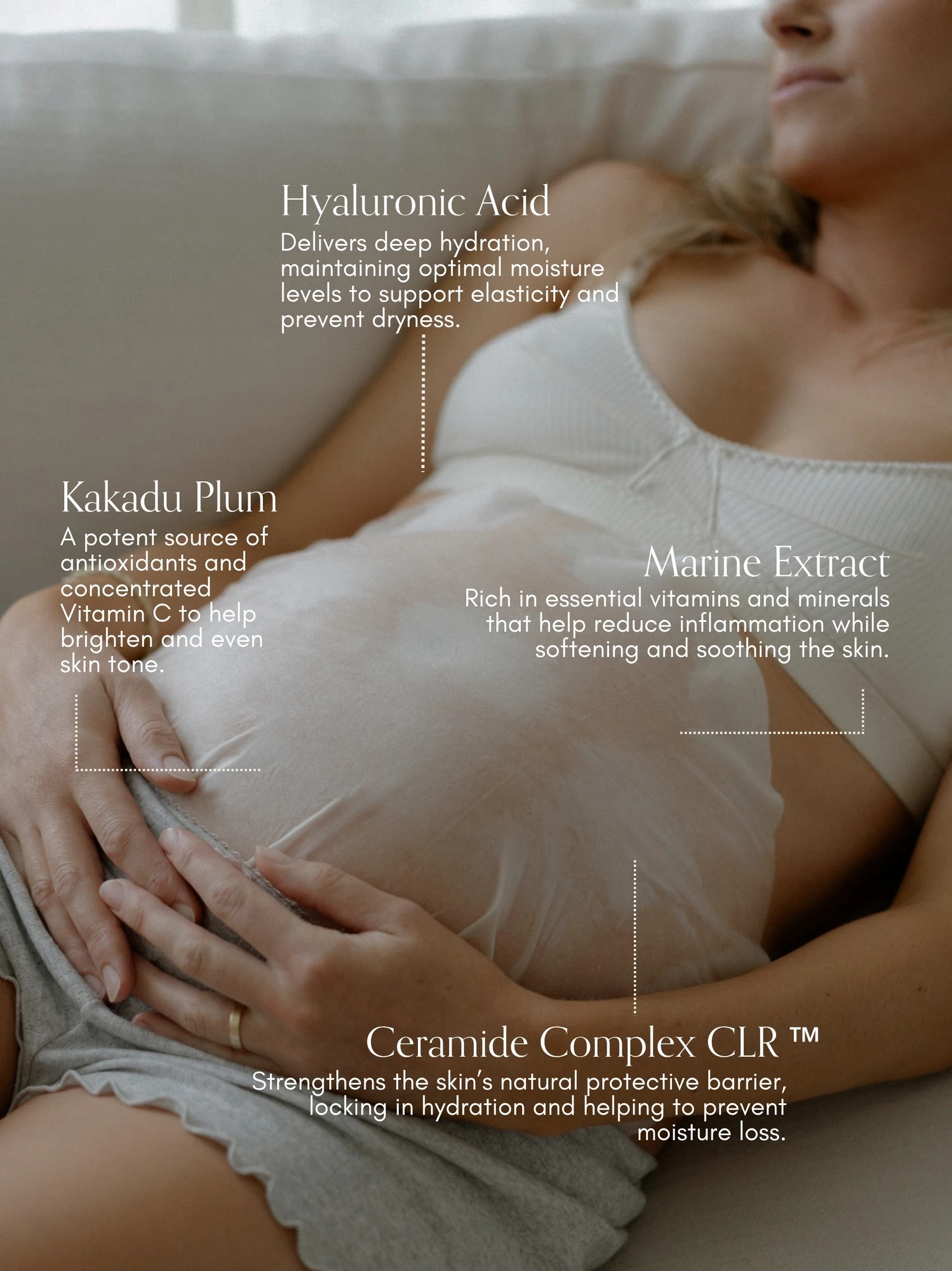 Alternative Image Pure Mama Belly Hydration Mask Set Of Three