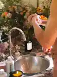 Alternative Image Flamingo Estate Jasmine Damask Rose Glass Hand Soap
