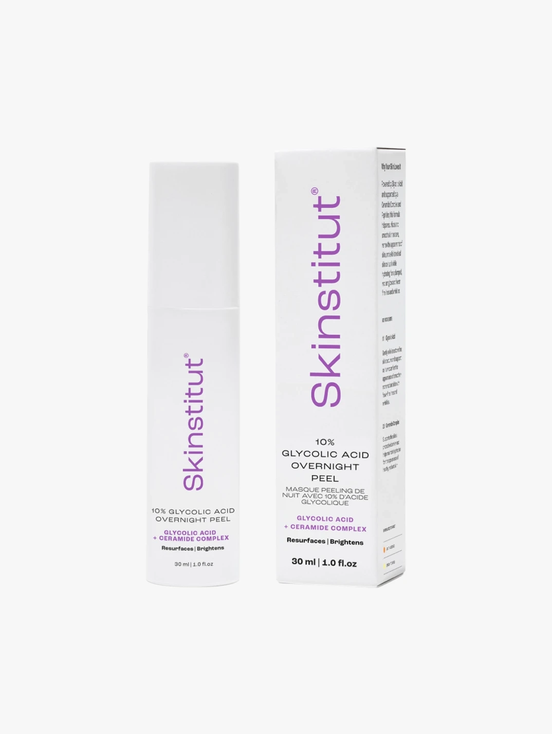 Alternative Image SKINSTITUT 10 Glycolic Acid Overnight Peel