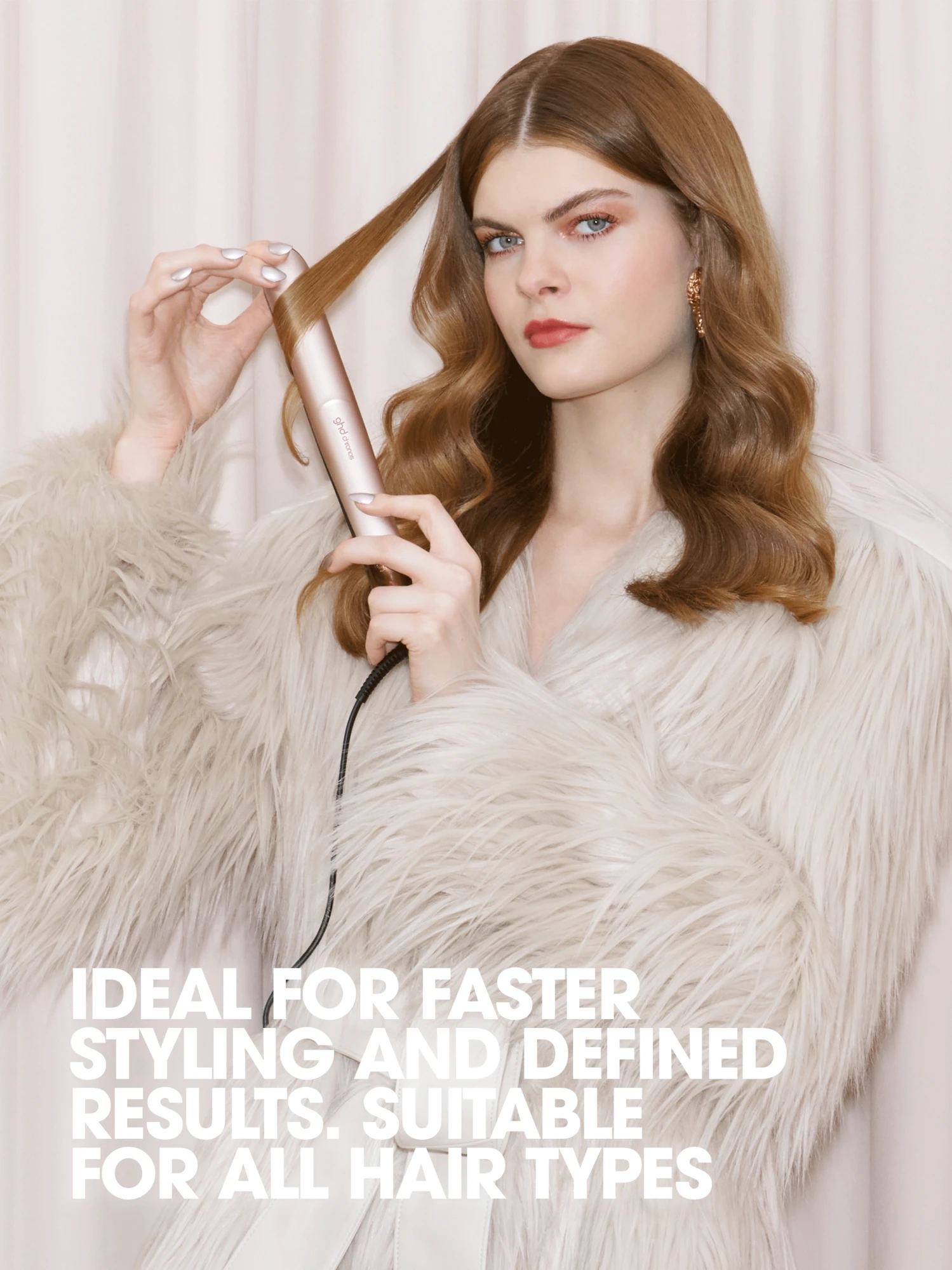 Alternative Image Ghd Chronos Hair Straightener Gift Set Cashmere Beige