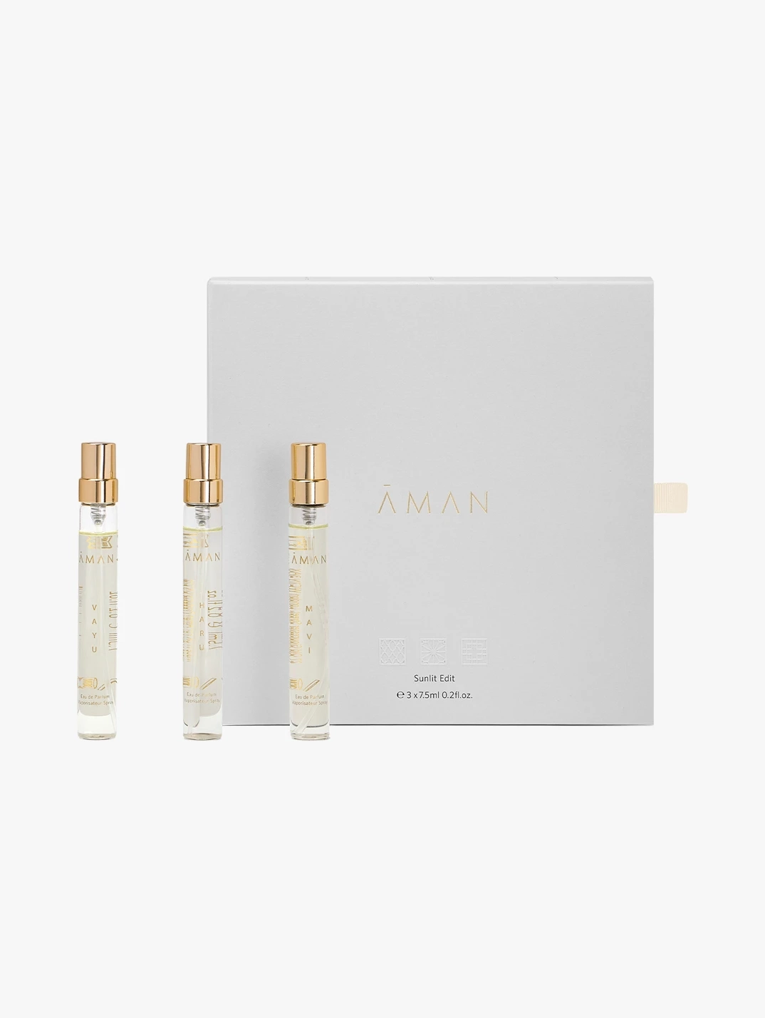 Hero Aman Fine Fragrance Travel Set Sunlit Edit