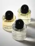 An overhead shot of 3 BYREDO fragrances