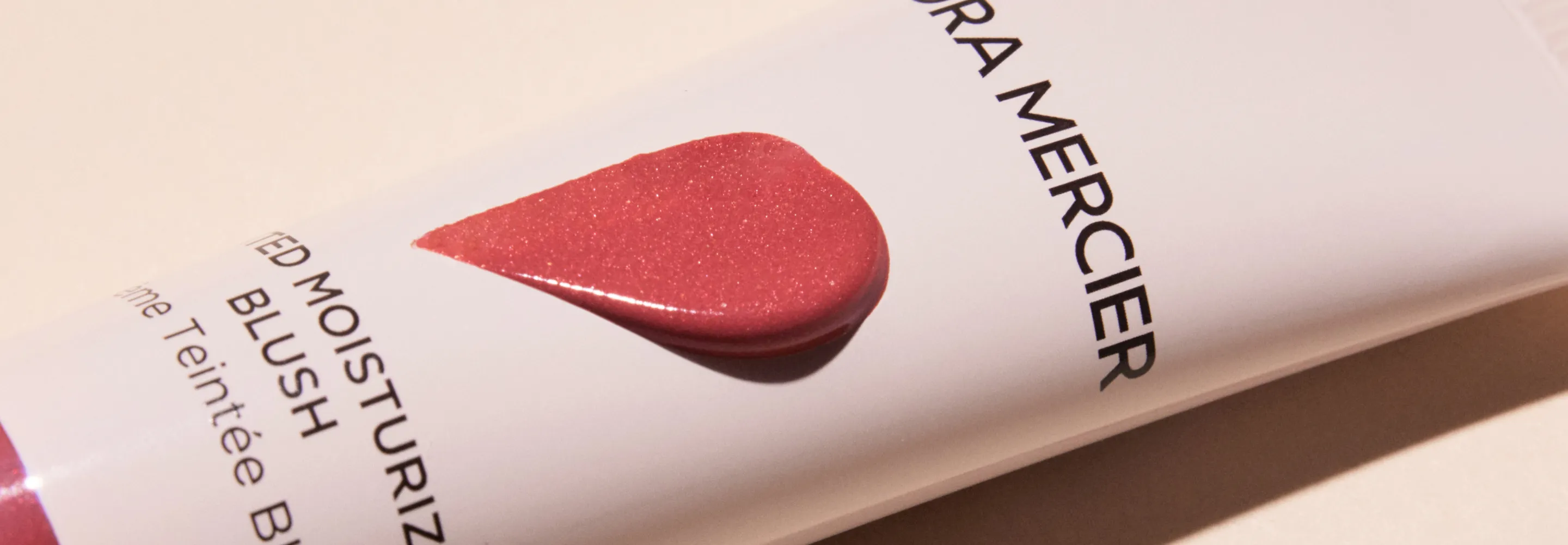 Cream blush swatch