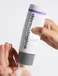 close up of hands using Dermalogica ultracalming cleanser