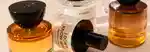 products lined up: vyrao free 00 eau de parfum, d.s. & durga i dont know what edp, byredo young rose edp, vyrao magnetic 70 eau de parfum and a maison margiela replica perfume bottle