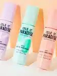 Row of three Isle of Paradise Self-Tanning Oil MIsts