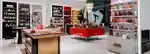 Interior of MECCA Sylvia Park store