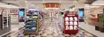 Interior of MECCA Canberra Store