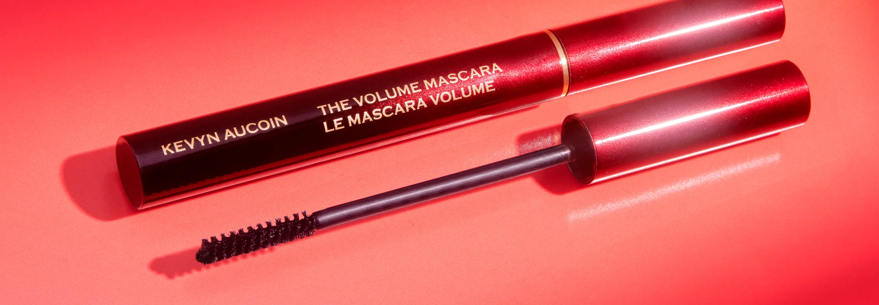 kevyn aucoin tubing mascara lying open