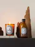Diptyque odour-eliminating candle and spray