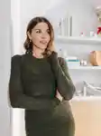 Memo In The Chair Emily Weiss Portrait 3x4 11