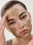 Model using exfoliator